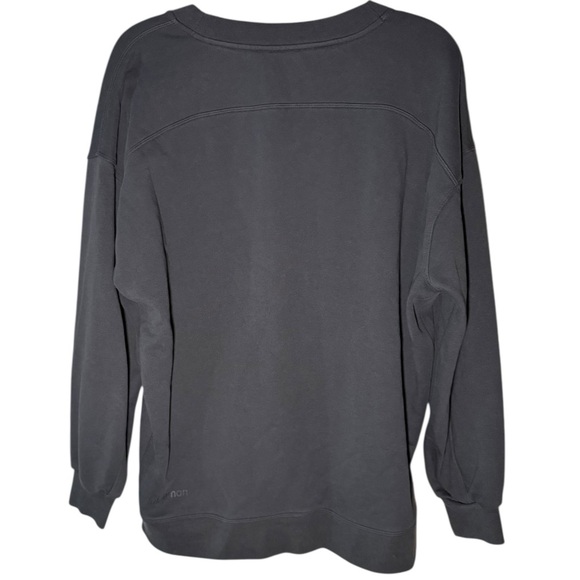 LULULEMON x USC Trojans Perfectly Oversized Black Crew Neck Sweatshirt Size 6 - Picture 2 of 7